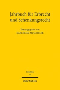 Jahrbuch fur Erbrecht und Schenkungsrecht