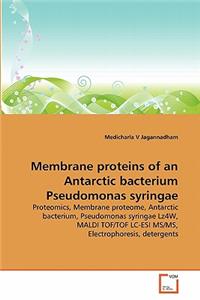 Membrane proteins of an Antarctic bacterium Pseudomonas syringae