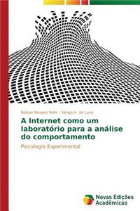 A Internet como um laboratório para a análise do comportamento
