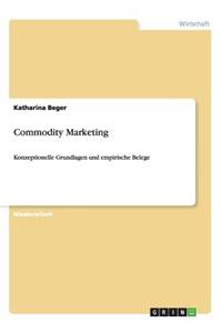 Commodity Marketing