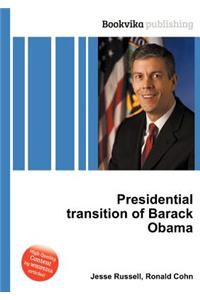 Presidential Transition of Barack Obama