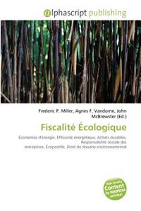 Fiscalit? ?Cologique