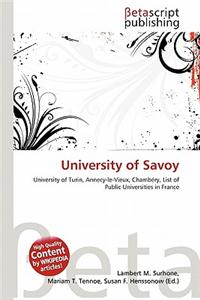 University of Savoy