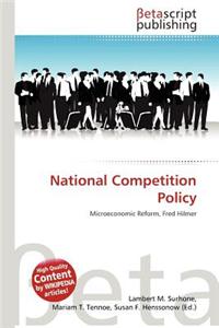 National Competition Policy