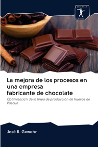 mejora de los procesos en una empresa fabricante de chocolate