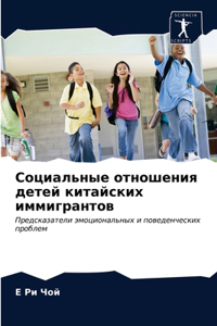 Социальные отношения детей китайских имм