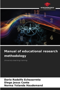 Manual of educational research methodology