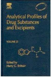 Analytical Profiles Of Drug Substances And Excipients, Volume 25