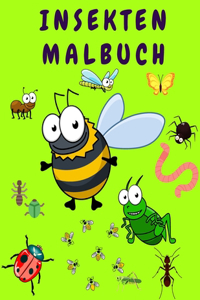 Insekten-Malbuch