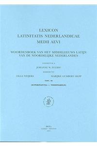 Lexicon Latinitatis Nederlandicae Medii Aevi, Fascicle 60