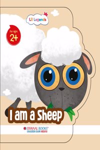 Oswaal Lil Legends Shaped Board Books: Farm Animals: Sheep