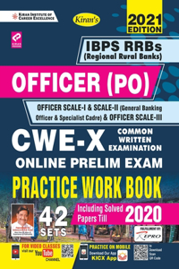 IBPS RRBs Officer (PO) Officer Scale-I, II & III CWE-X Prelim PWB-E-2021
