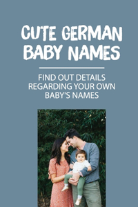 Cute German Baby Names