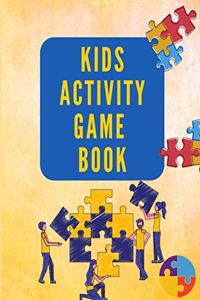 Kids Activity Game Book