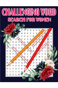 Challenging Word Search for Women