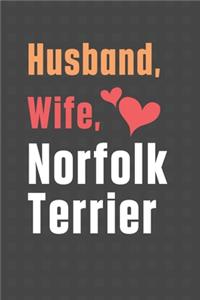 Husband, Wife, Norfolk Terrier