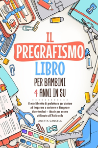 pregrafismo Libro per Bambini 4 Anni in su