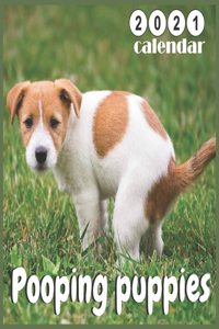 Pooping puppies 2021 Calendar