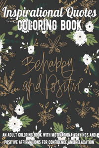 Inspirational Quotes Coloring Book