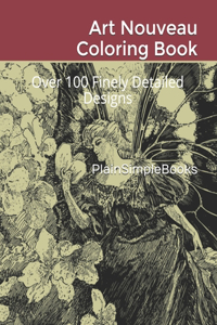 Art Nouveau Coloring Book