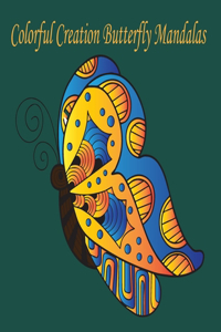 colorful creation butterfly mandalas
