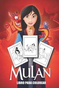 Mulan Libro para colorear