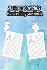Alphabet & Animals Handwriting workbook
