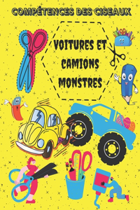 Voitures et Camions Monstes Compétences des ciseaux