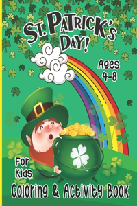 St. Patrick's Day Coloring Activity Book for Kids
