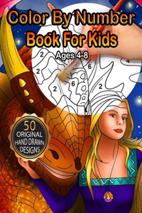 Color By Numbers for Kids Ages 4-8