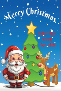 Merry Christmas Coloring Book for Kids