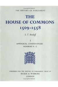 The History of Parliament: The House of Commons, 1509-1558 [3 Vols]