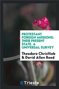 Protestant Foreign Missions