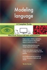 Modeling language A Complete Guide