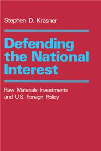 Defending the National Interest