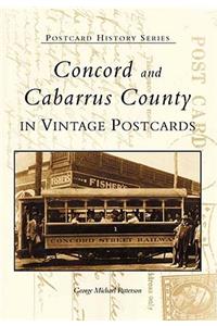 Concord and Cabarrus County