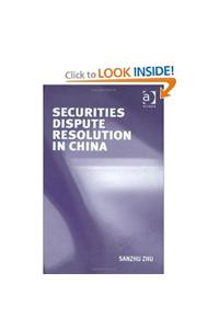 Securities Dispute Resolution in China