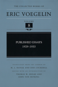 Published Essays, 1929-1933 (CW8)