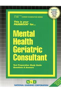 Mental Health Geriatric Consultant