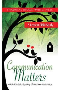 Communication Matters