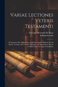 Variae Lectiones Veteris Testamenti