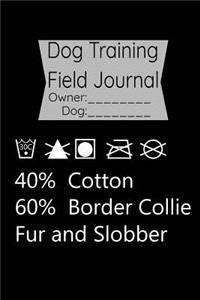 Dog Training Notebook