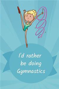 Thick Journal - Gymnast Gymastics Gifts Accessories Items for Girls (119 Pages)