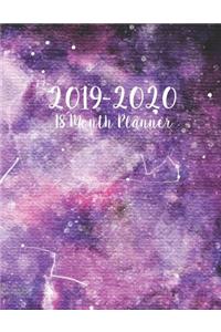 2019-2020 18 Month Planner