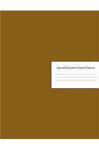 Special Education Teacher Planner