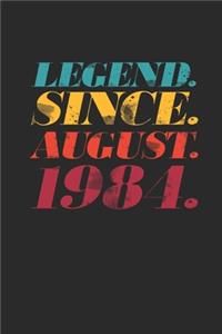 Legend Since August 1984