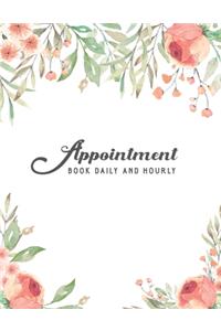 Appointment Book Daily and Hourly