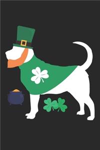 Bloodhound Journal - Bloodhound Notebook - St. Patricks's Day Gift for Bloodhound Lovers