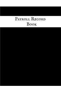 Payroll Record Book