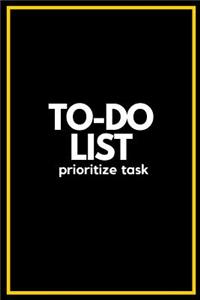 To-Do List Prioritize Task